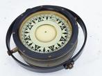 Scheepskompas - Messing en glas - Observator Rotterdam
