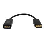 DisplayPort naar HDMI - 4K 30Hz - Kabel Adapter, Nieuw, Overige kabels, Verzenden, Minder dan 2 meter