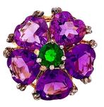 Zonder Minimumprijs - Ring - 9 kt. Geel goud, Zilver, Sieraden, Tassen en Uiterlijk, Ringen, Nieuw