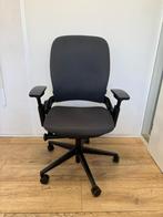 Steelcase Leap V2 Full Option Antraciet - Ergonomische Stoel, Overige kleuren, Verzenden, Zo goed als nieuw, Bureaustoel