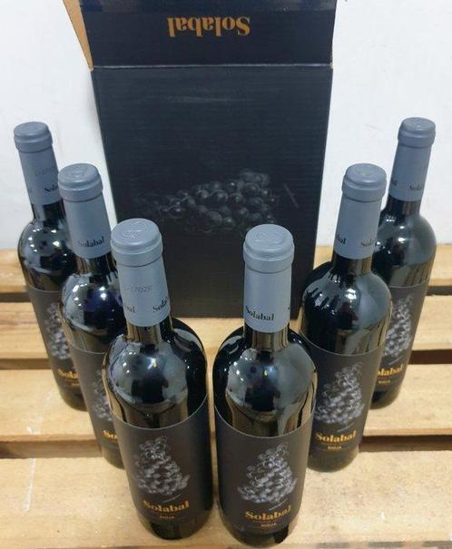 2017 Bodega y Viñedos Solabal - Rioja Reserva - 6 Flessen, Verzamelen, Wijnen