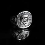Zilveren heren ring | Superman symbool (zilveren ring), Sieraden, Tassen en Uiterlijk, Ringen, Met edelsteen, Gebruikt, Heer, Ophalen of Verzenden