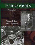 Factory Physics 9781577667391, Verzenden, Zo goed als nieuw