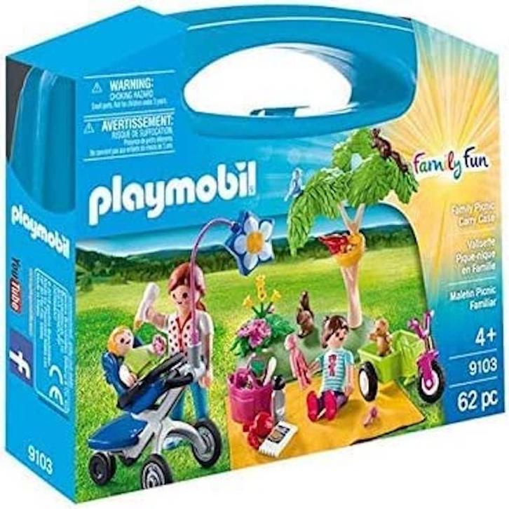 Playmobil Picnic Carry Case – 9103 (Nieuw), Kinderen en Baby's, Speelgoed | Playmobil, Nieuw, Verzenden