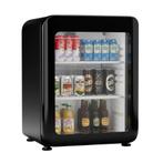 Koelkast Retro Drankenkoelkast Audrey Evo 68L Zwart, Zonder vriesvak, Refurbished, Ophalen of Verzenden, Minder dan 75 liter