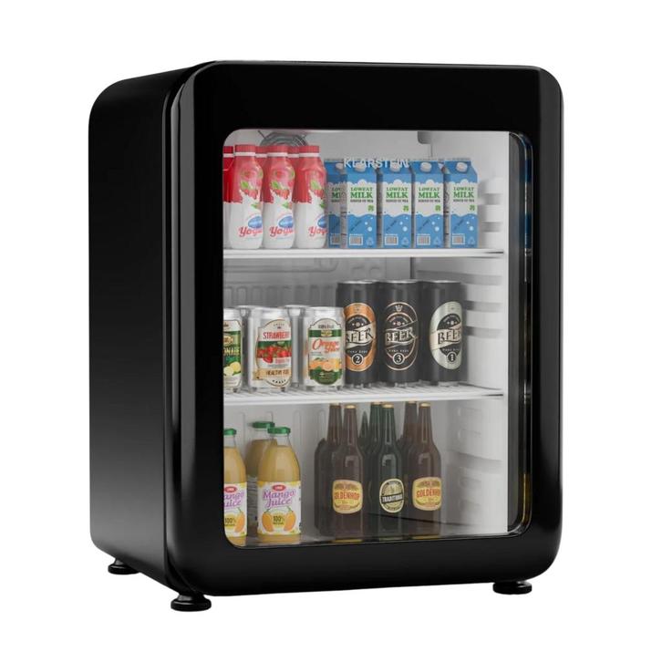 Koelkast Retro Drankenkoelkast Audrey Evo 68L Zwart, Witgoed en Apparatuur, Koelkasten en IJskasten, Minder dan 75 liter, Refurbished