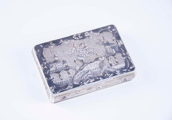 Moscow - Nikolay Dubrovin - 1822 - Snuifdoos - Zilver,, Antiek en Kunst, Antiek | Goud en Zilver