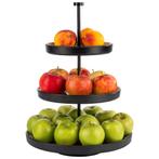 GGM Gastro | Etagère - FRIDA - 3 etages - Rond - Metalen |, Verzenden, Nieuw in verpakking