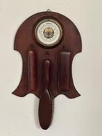 Art Deco Borstel Rek  met hygrometer . - Werkgereedschap  -, Antiek en Kunst