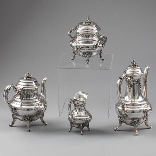 Victor Boivin (Parijs ca. 1895) - Art Nouveau - Koffie- en, Antiek en Kunst, Antiek | Goud en Zilver