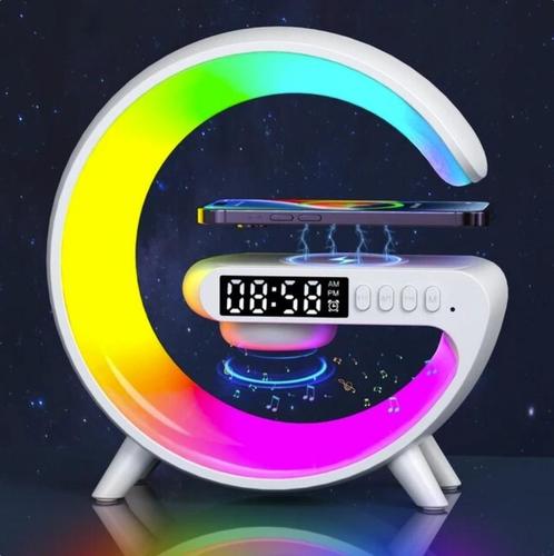 RGB Lamp Sound Box & Draadloze Oplader - Alarm Klok, Audio, Tv en Foto, Luidsprekers, Nieuw, Verzenden