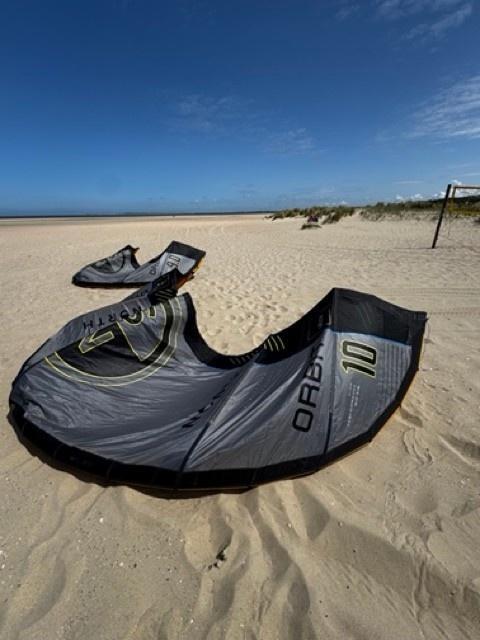 North Orbit Ultra Kite 10, Watersport en Boten, Kitesurfen, Kite, Gebruikt, 10 m², Ophalen of Verzenden