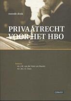 9789463170604 Privaatrecht voor het hbo | Tweedehands, Boeken, Studieboeken en Cursussen, Verzenden, Zo goed als nieuw, J.M. van der Veen - van Buuren