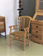 Teakhouten eetkamerstoelen met armleuningen; Indoteak, Huis en Inrichting, Stoelen, Ophalen, Nieuw, Hout