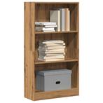 vidaXL Boekenkast 60x24x109 cm bewerkt hout artisanaal, Verzenden, Nieuw