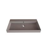 Wastafel Gliss Design Lako 80 cm Zonder Kraangat Mat, Ophalen of Verzenden, Nieuw