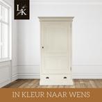 Landelijk Klassiek - Kast Dover - Kledingkast - Hout - Wit, Huis en Inrichting, Nieuw, Grenenhout, Landelijk, klassiek, robuust, Scandinavisch, massief, hout