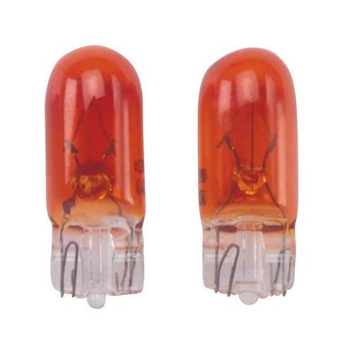 T-10 12V/5W Lampen 12V Amber , set  2 stuks, Auto-onderdelen, Verlichting, Verzenden