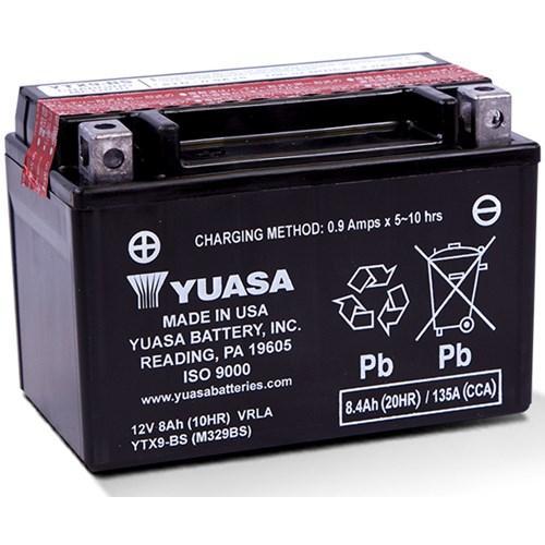 Yuasa Ytx9-Bs Accu Agm 12V 8Ah 150X87X105X105, Auto diversen, Onderhoudsmiddelen, Verzenden