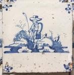 Tegel (19) - Herders en herderinnetjes - 1700-1750 - Antieke, Antiek en Kunst