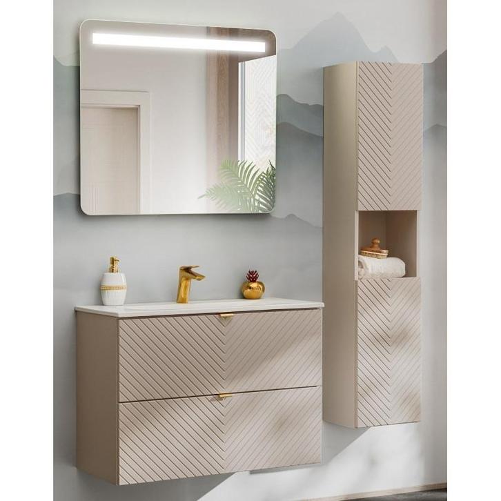 Badkamermeubel Drimo Compact 80CM (Badkamermeubels), Huis en Inrichting, Badkamer | Badkamermeubels, Nieuw, Ophalen of Verzenden