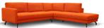 Hoekbank Vleuten - hoekbanken - Oranje, Huis en Inrichting, Nieuw, Stof