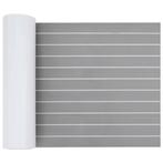 vidaXL Bootvloer Lichtgrijs en wit 240 x 60 cm EVA-schuim, Verzenden, Nieuw
