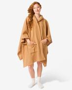 HEMA Dames bankponcho one size met capuchon en zakken, Verzenden, Nieuw