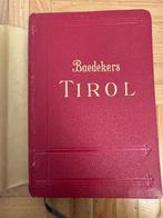 Baedeker - Baedeker Tirol - 1938, Antiek en Kunst