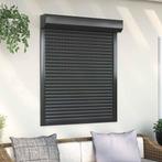 vidaXL Rolluik 100x130 cm aluminium antracietkleurig, Verzenden, Nieuw