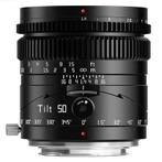 TTArtisan Tilt 50mm F1.4 Fuji X mount Black | Outlet model, Verzenden, Gebruikt, Overige Merken