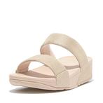 -20% FitFlop  FitFlop Lulu glitz-canvas slides  maat 37, Kleding | Dames, Schoenen, Verzenden, Nieuw, Slippers