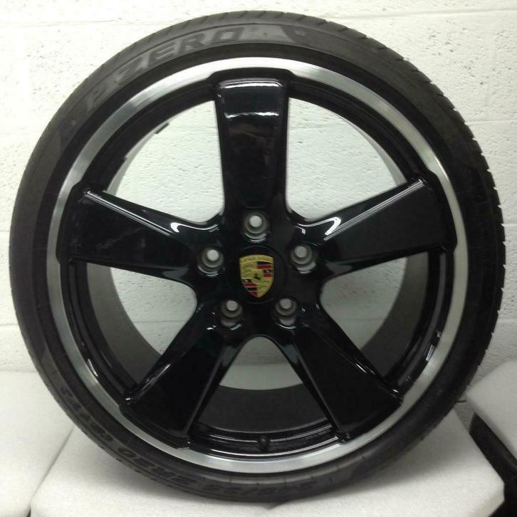 Porsche 991 4/4S/Turbo ORIGINELE 20 Sport Classic met banden, Auto-onderdelen, Banden en Velgen, 20 inch, 305 mm, Personenwagen