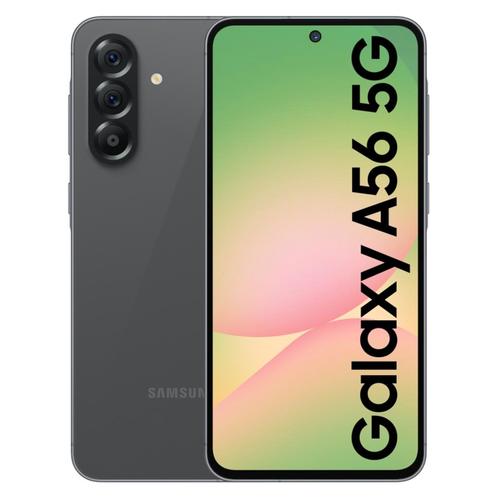 SAMSUNG GALAXY A56 5G GRAPHITE 128GB NIEUW, Telecommunicatie, Mobiele telefoons | Samsung, Zonder abonnement, 8 GB, Galaxy A, Zonder simlock