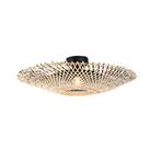 Oosterse plafondlamp bamboe 50 cm - Rina, Verzenden, Nieuw, Oosters