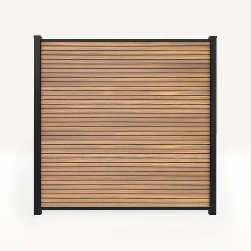 ACTIE - Premium Composiet Schutting Rhombus Eiken, Tuin en Terras, Schuttingen, 1 tot 2 meter, Nieuw, Kunststof, Ophalen of Verzenden