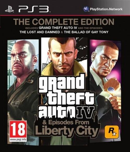 Grand Theft Auto 4 The Complete Edition (PlayStation 3), Spelcomputers en Games, Games | Sony PlayStation 3, Gebruikt, Vanaf 12 jaar