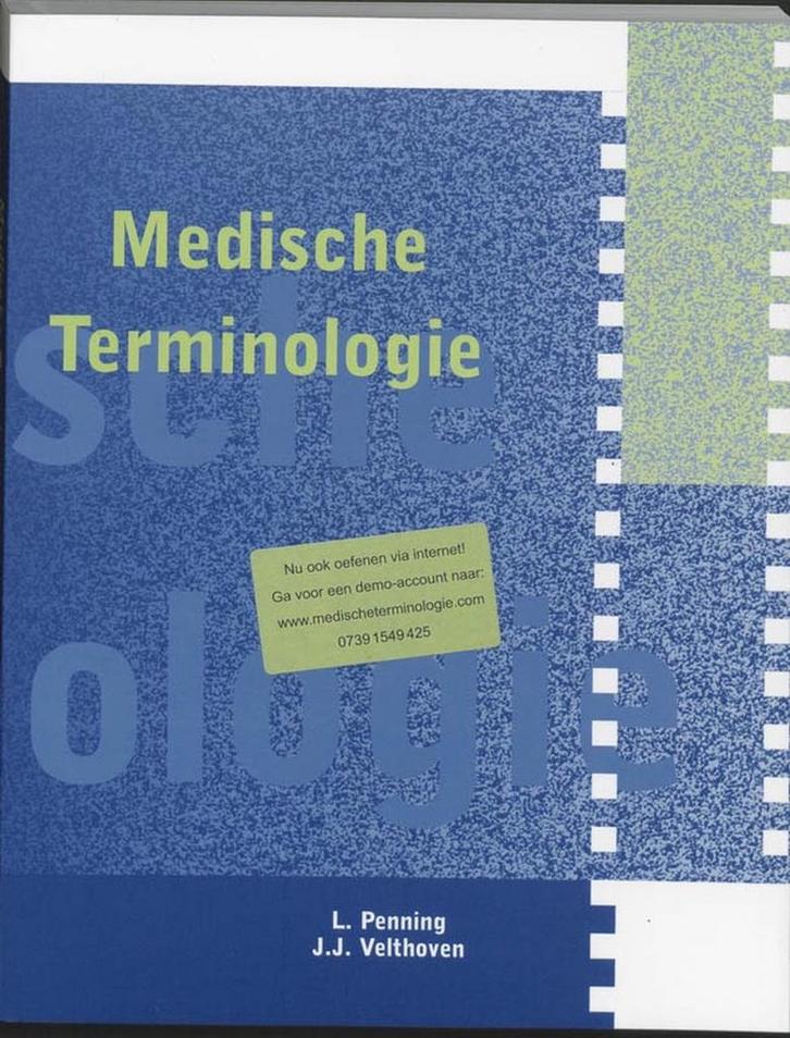 9789042503922 Medische terminologie | Tweedehands, Boeken, Schoolboeken, Zo goed als nieuw, Verzenden