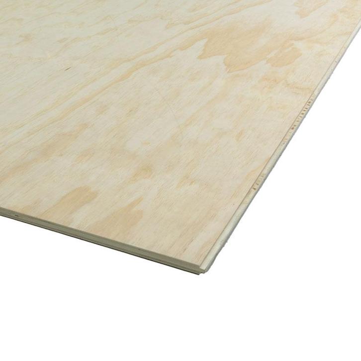 Radiata Pine Underlayment 2440x1220x18 mm, Doe-het-zelf en Verbouw, Platen en Panelen, Nieuw, Minder dan 20 mm, Multiplex, Ophalen of Verzenden