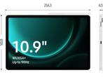 Samsung Galaxy Tab S9 FE - 5G - 256GB - IP68 - Gray, Verzenden, Nieuw