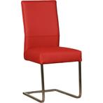 Leren eetkamerstoel Remix - Toledo Ducati (rood) -, Nieuw, Ophalen of Verzenden, Eén, Rood