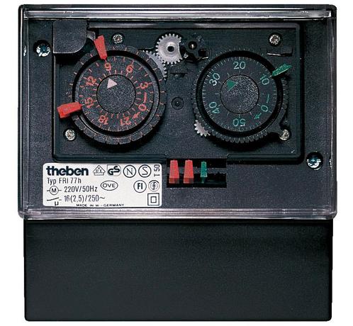 Theben FRI 77G Dubbele Kanalen Ontdooi Timer Schakelaar -, Doe-het-zelf en Verbouw, Elektra en Kabels, Overige typen, Nieuw, Verzenden