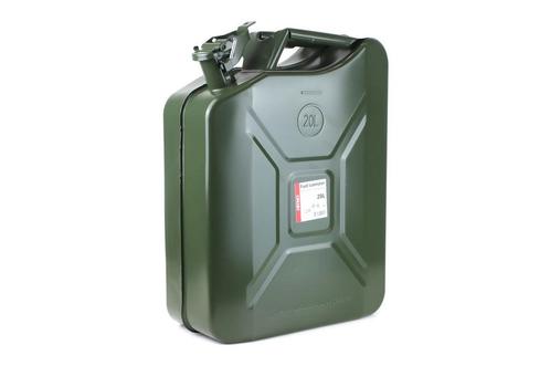Metalen jerrycan - 20 liter - Met vergrendeling, Auto diversen, Autogereedschap, Nieuw, Ophalen of Verzenden