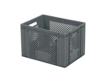 Stapelbak 400x300xH272mm geperf. 2 OH grijs beschikbaar voor biedingen