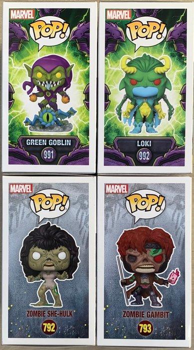 Funko Pop! - Figuur - 4x Marvel [MechStrike Monster Hunters, Antiek en Kunst, Antiek | Speelgoed