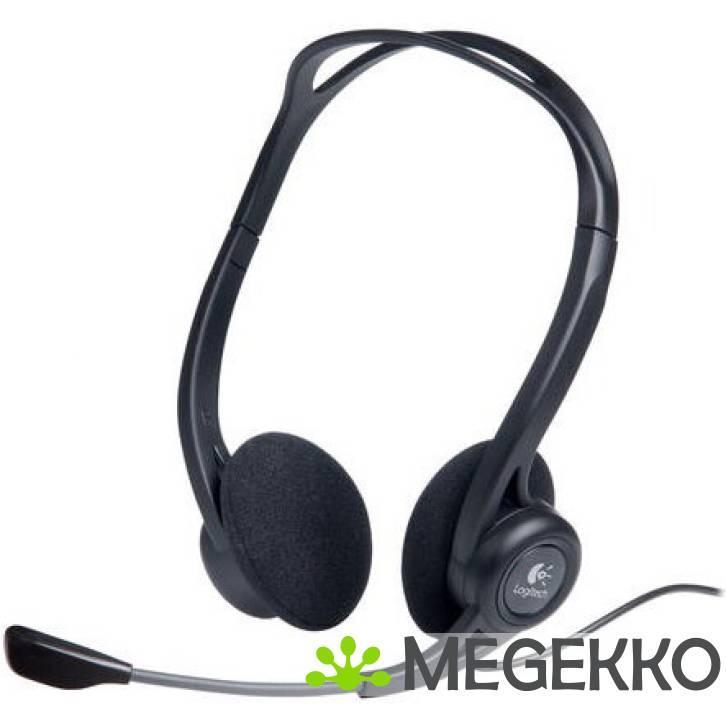 Logitech 960 USB Bedraad Zwart, Computers en Software, Headsets, Nieuw, Verzenden