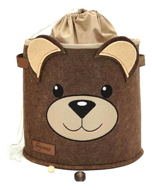 Mordesign Morbear Small Opbergmand MRBR-SPTS11, Kinderen en Baby's, Kinderkamer | Complete kinderkamers, Nieuw, Verzenden