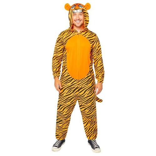 Tijger Onesie Met Capuchon Volwassenen, Kleding | Dames, Carnavalskleding en Feestkleding, Nieuw, Ophalen of Verzenden