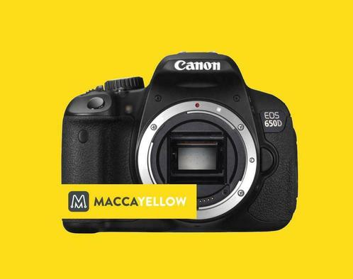 Canon EOS 650D camera body met garantie, Audio, Tv en Foto, Fotocamera's Digitaal, Geen optische zoom, Zo goed als nieuw, Canon