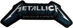 Metallica Master Of Puppets Blue Poster Logo Patch off merch, Ophalen of Verzenden, Nieuw, Kleding
